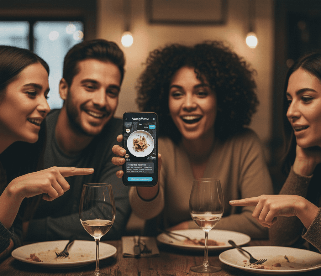 Interactive Digital Menu Experience